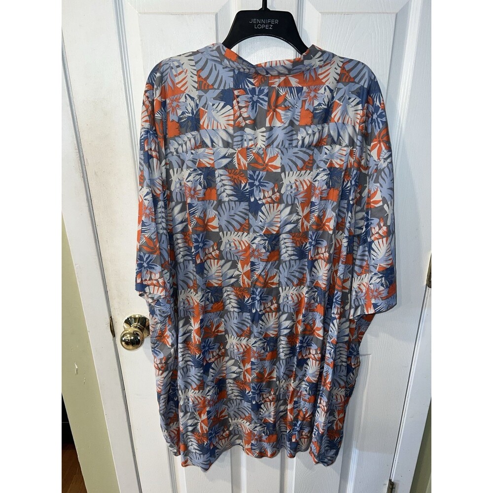 Island Passport Hawaiian Shirt Mens 3XLT Button Front Rayon Resort Vacation New - Picture 7 of 9